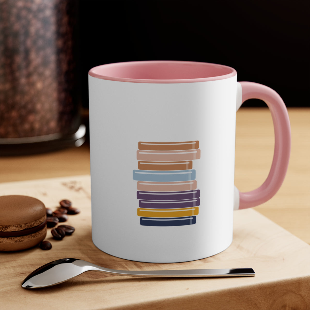 My TBR Pile Has Its Own TBR Pile Mug | 11oz Pink