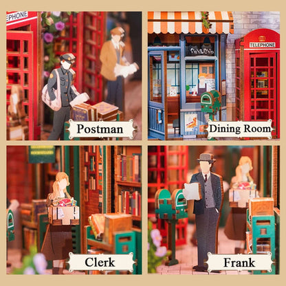 84 Charing Cross Street DIY Book Nook KitBook Nook Kit Australia