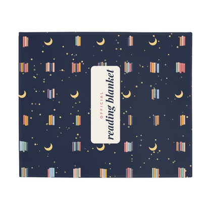 Official Reading Blanket | Plush Fleece Throw for Book Lovers