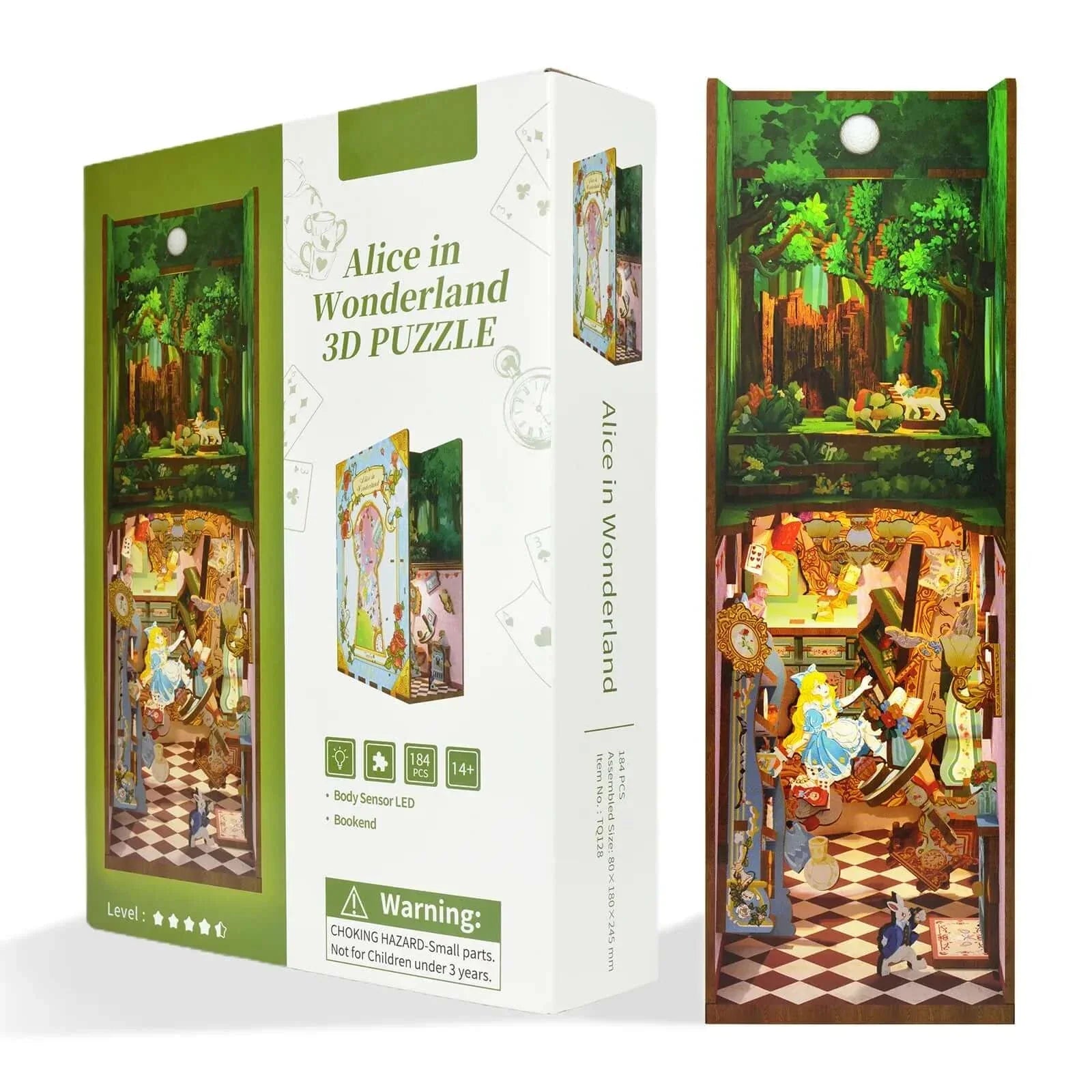 Alice in Wonderland DIY Book Nook KitBook Nook Kit Australia