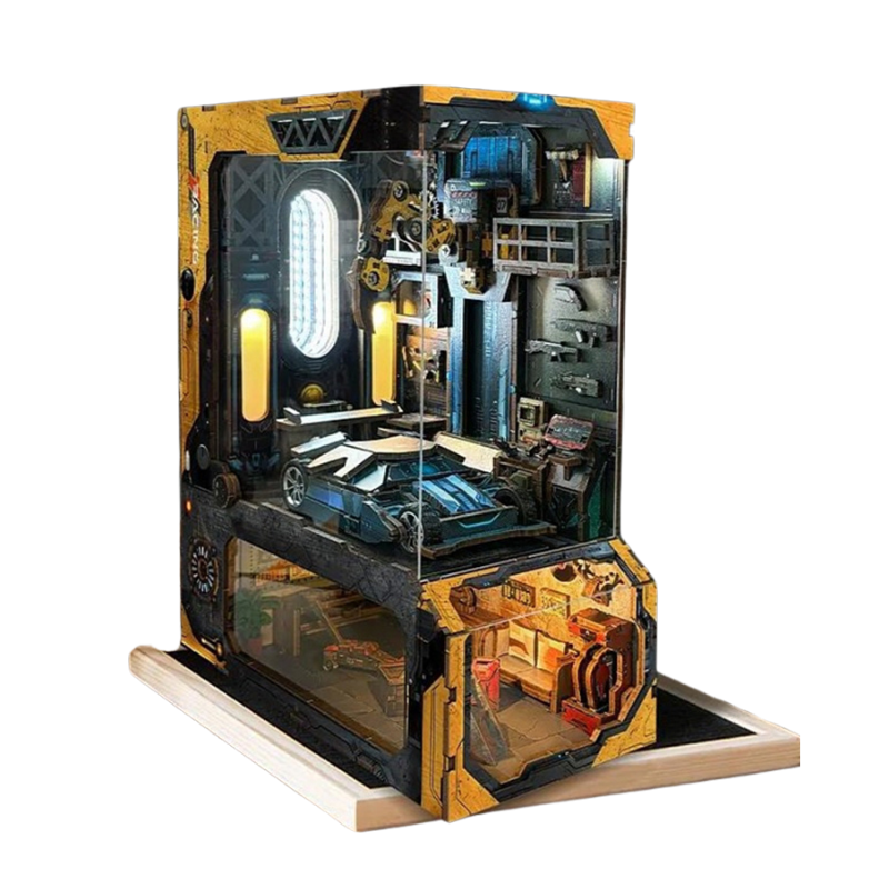 Automobile Workshop DIY Book Nook KitBook Nook Kit Australia