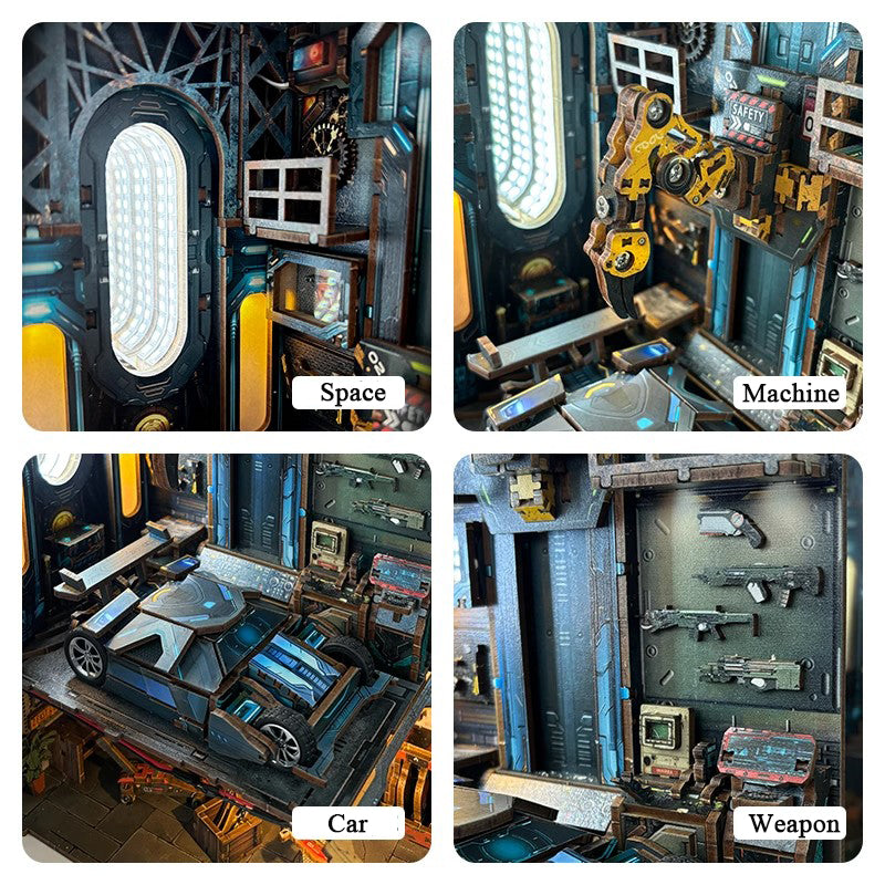 Automobile Workshop DIY Book Nook KitBook Nook Kit Australia