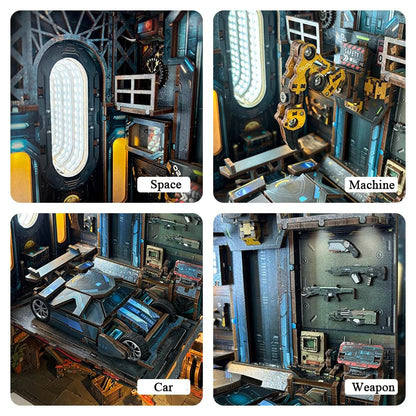 Automobile Workshop DIY Book Nook KitBook Nook Kit Australia