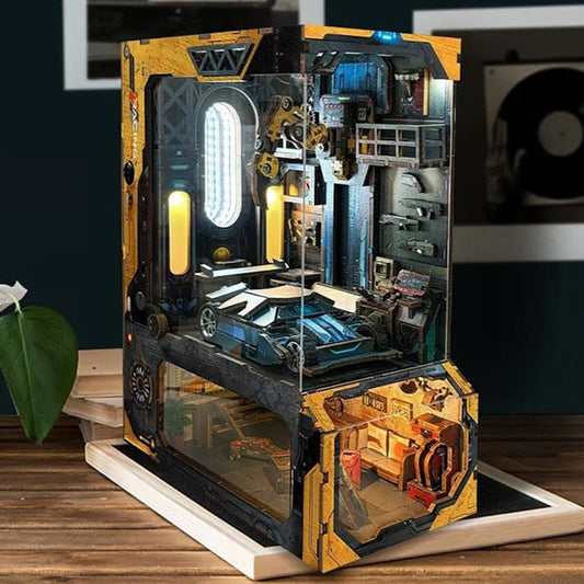 Automobile Workshop DIY Book Nook KitBook Nook Kit Australia