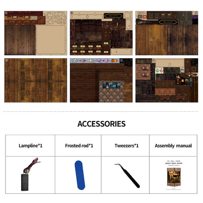 Book Lane DIY Miniature House Kit Book Nook Kit Australia