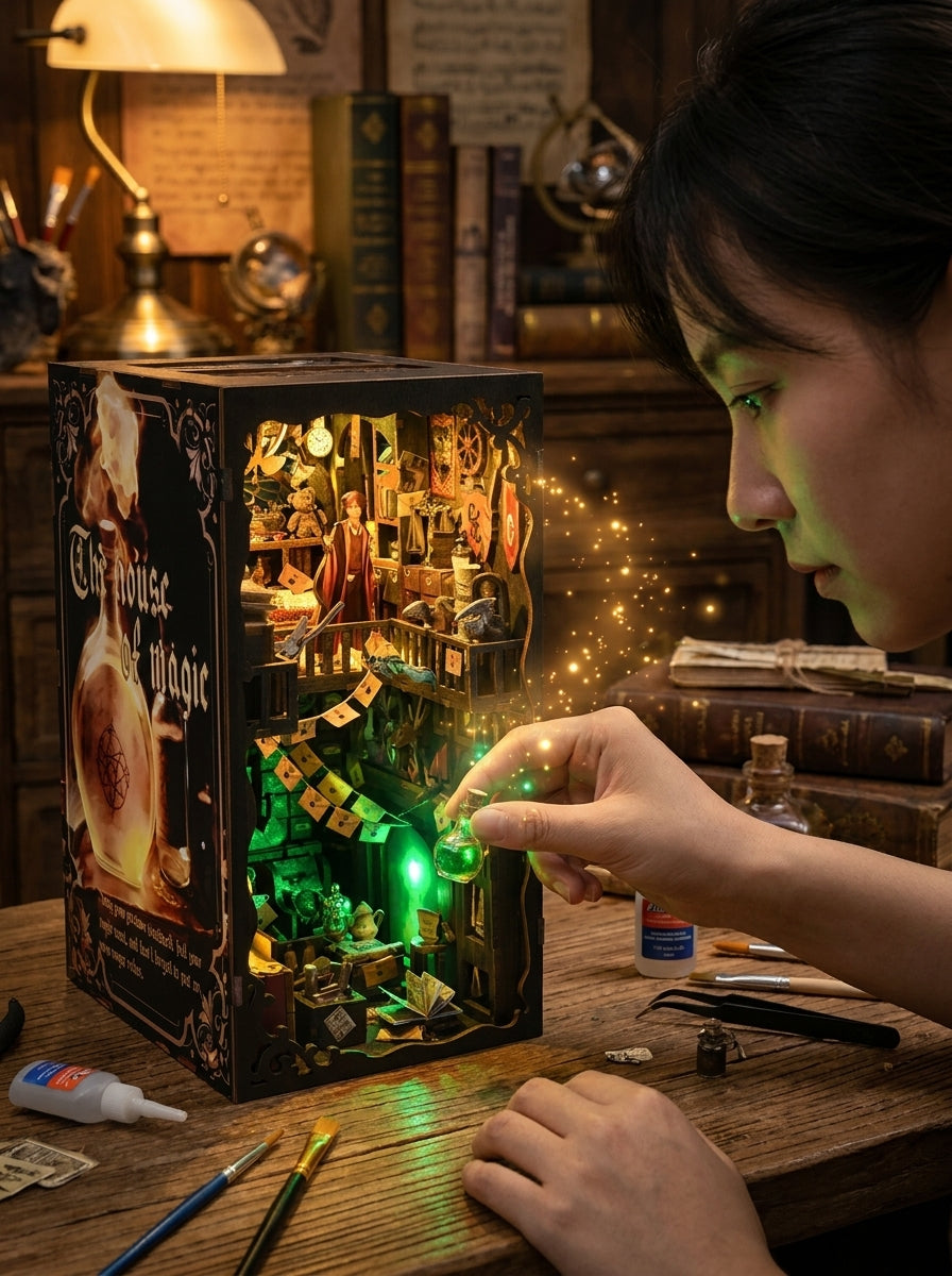 Enchanted Workshop DIY Book Nook Kit mobile banner