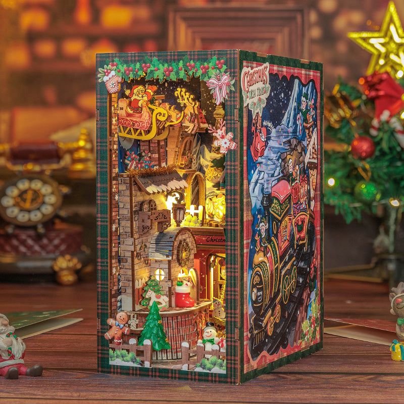 CUTEBEE Christmas Wish Store DIY Book Nook KitBook Nook Kit Australia