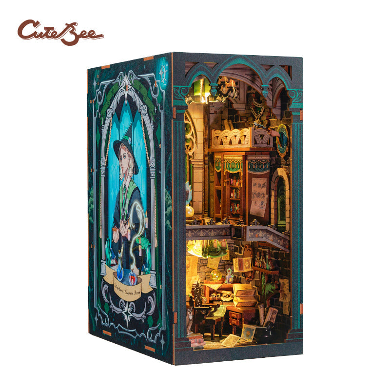 CUTEBEE Darkness Common Room DIY Book Nook KitBook Nook Kit Australia