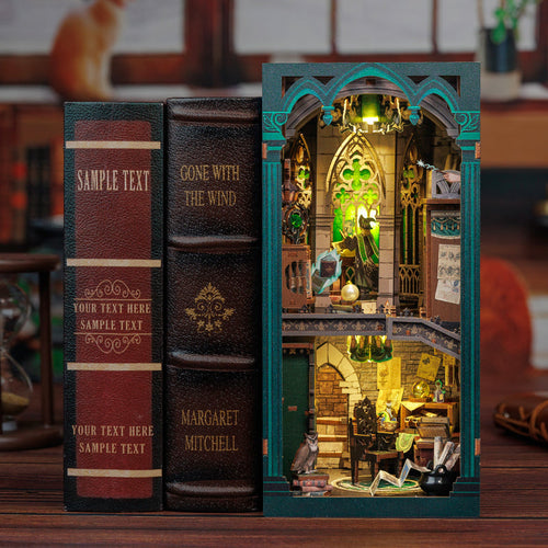 CUTEBEE Darkness Common Room DIY Book Nook KitBook Nook Kit Australia