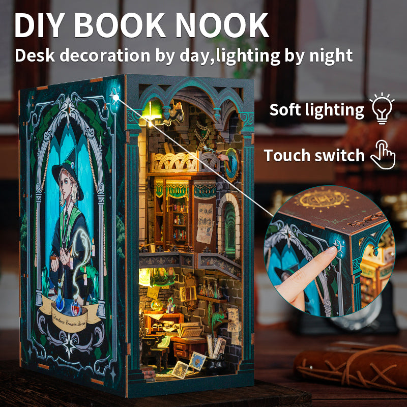 CUTEBEE Darkness Common Room DIY Book Nook KitBook Nook Kit Australia