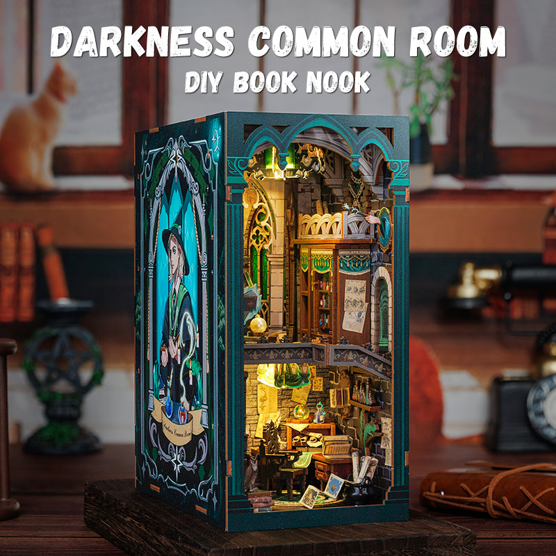 CUTEBEE Darkness Common Room DIY Book Nook KitBook Nook Kit Australia