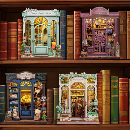 CUTEBEE Journey Trace Bookshop DIY Book Nook KitBook Nook Kit Australia
