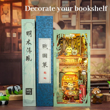 CUTEBEE Panda Bookshop DIY Book Nook KitBook Nook Kit Australia