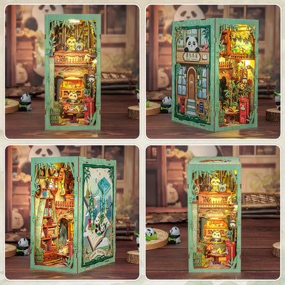 CUTEBEE Panda Bookshop DIY Book Nook KitBook Nook Kit Australia