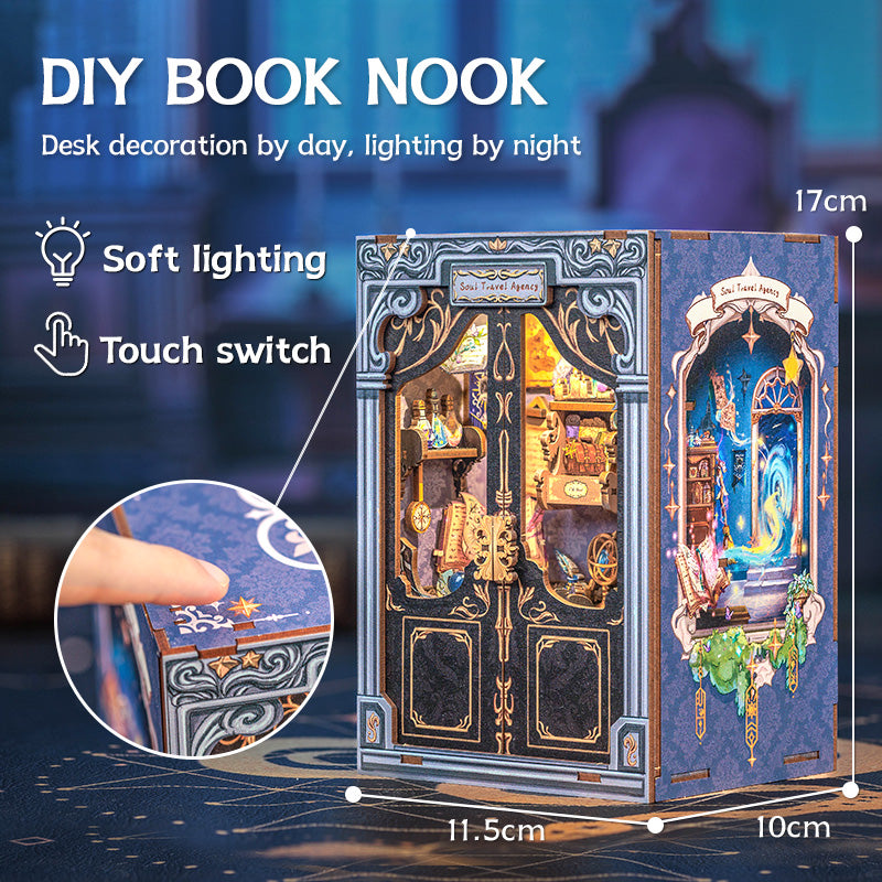CUTEBEE Soul Travel Agency DIY Book Nook KitBook Nook Kit Australia