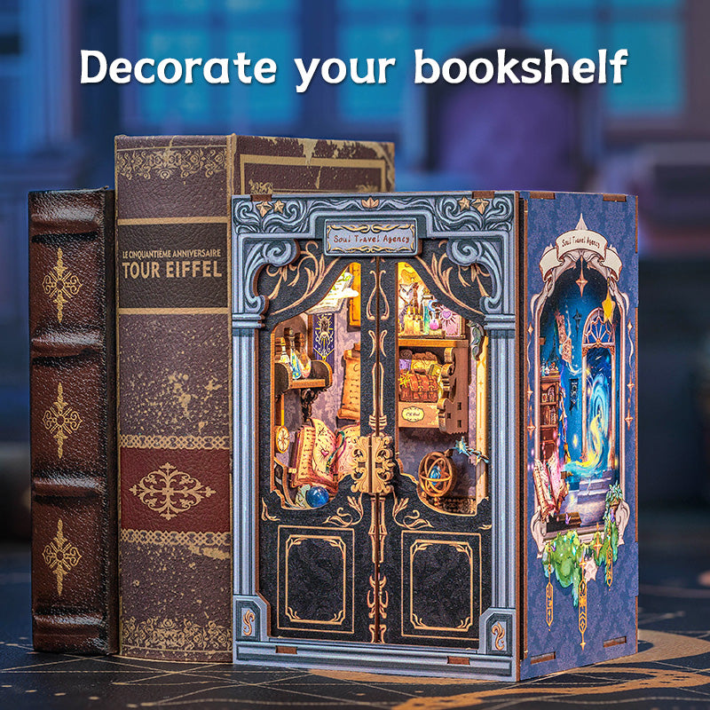 CUTEBEE Soul Travel Agency DIY Book Nook KitBook Nook Kit Australia