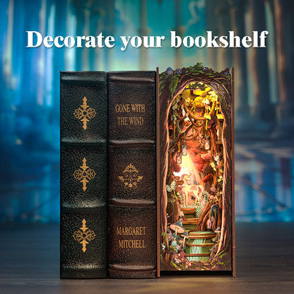 CUTEBEE The Grace of the Forest DIY Book Nook KitBook Nook Kit Australia