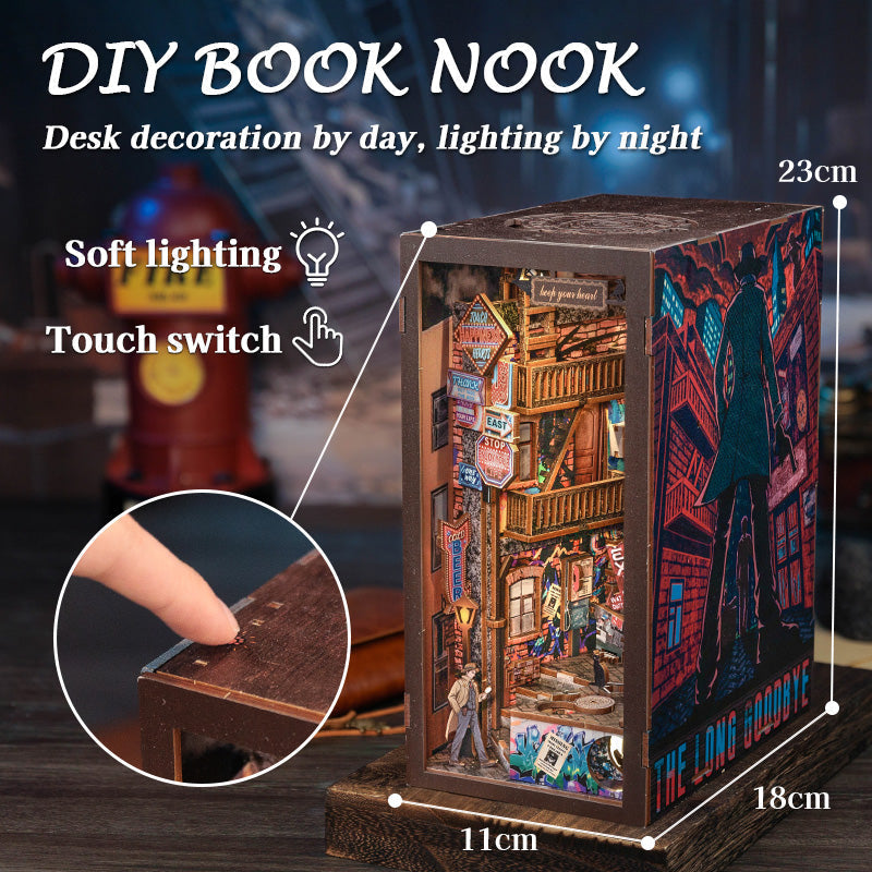 CUTEBEE The Long Goodbye DIY Book Nook KitBook Nook Kit Australia