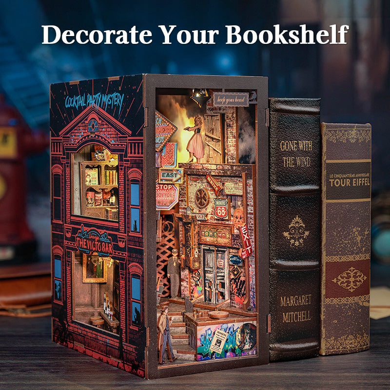 CUTEBEE The Long Goodbye DIY Book Nook KitBook Nook Kit Australia