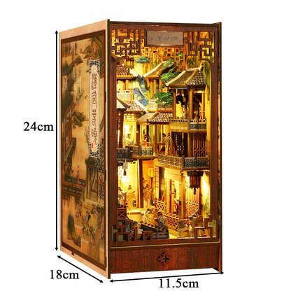 Chinese Ancient Town DIY Book Nook KitBook Nook Kit Australia