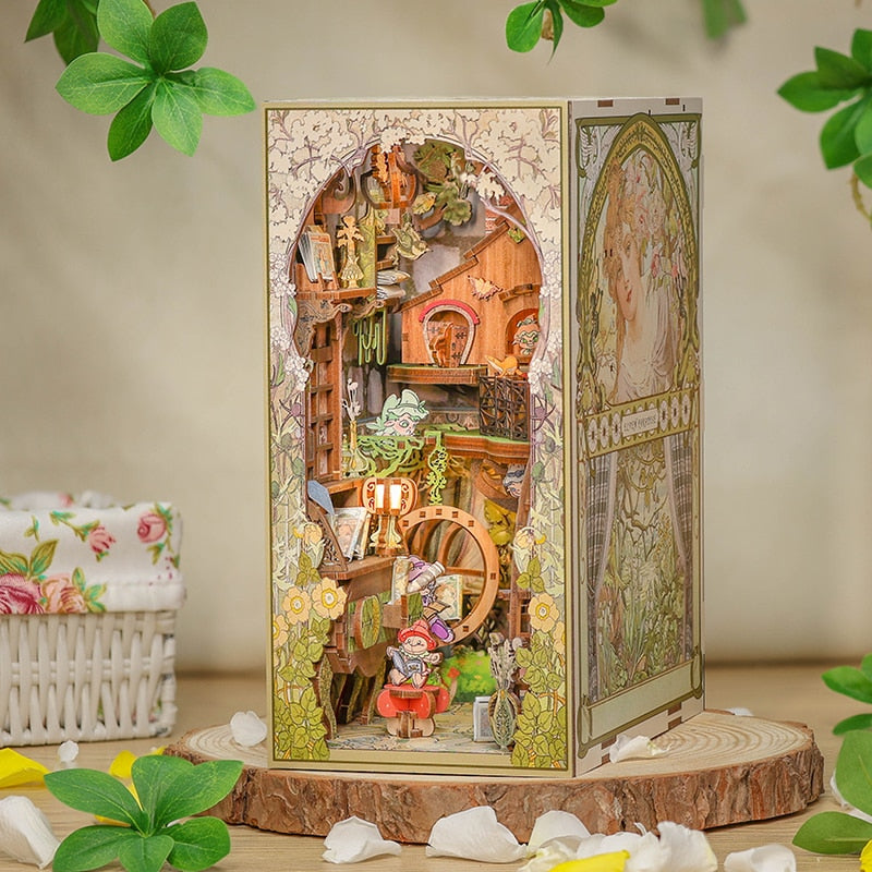 Cutebee Elven Paradise DIY Book Nook KitBook Nook Kit Australia