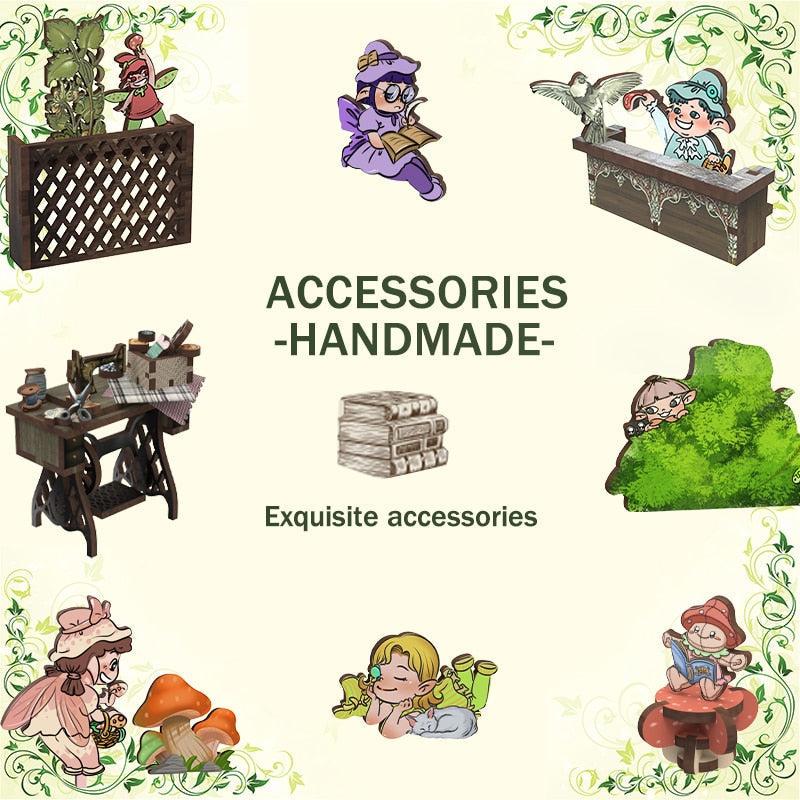 Cutebee Elven Paradise DIY Book Nook KitBook Nook Kit Australia