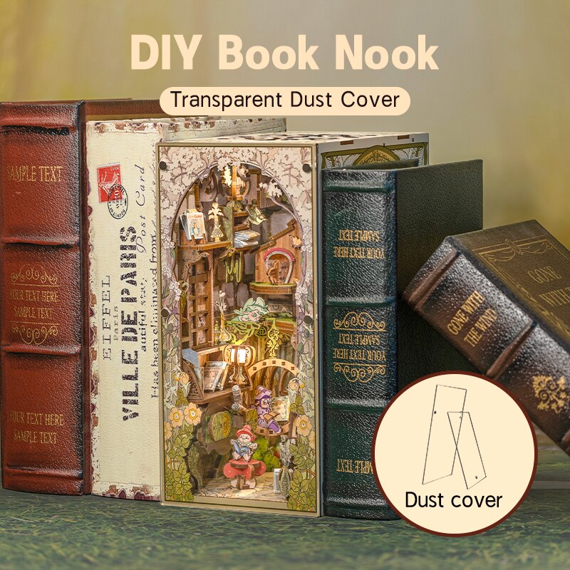 Cutebee Elven Paradise DIY Book Nook KitBook Nook Kit Australia