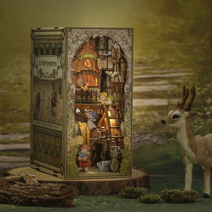 Cutebee Elven Paradise DIY Book Nook KitBook Nook Kit Australia