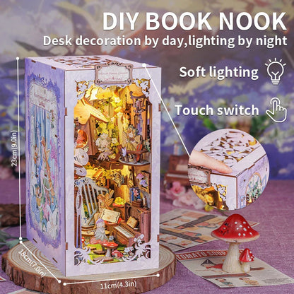 Cutebee Flower Forest Concert DIY Book Nook KitBook Nook Kit Australia