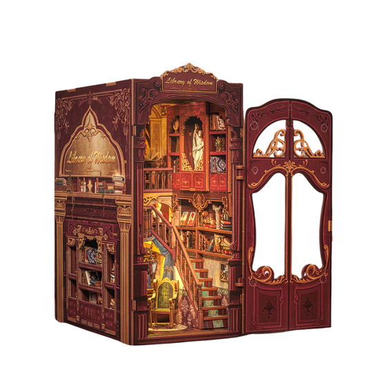 Cutebee Library of Wisdom DIY Book Nook KitBook Nook Kit Australia
