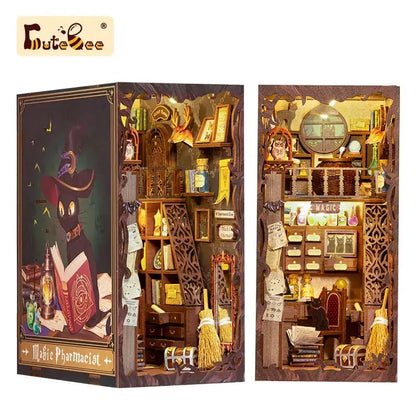 Cutebee Magic Pharmacist DIY Book Nook KitBook Nook Kit Australia