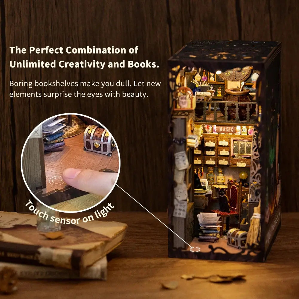 Cutebee Magic Pharmacist DIY Book Nook KitBook Nook Kit Australia