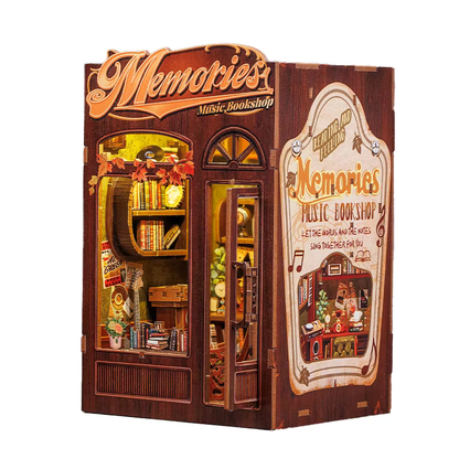 Cutebee Memories Music Bookshop DIY Book Nook KitBook Nook Kit Australia