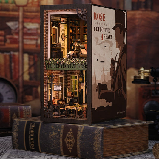 Cutebee Rose Detective Agency DIY Book Nook KitBook Nook Kit Australia