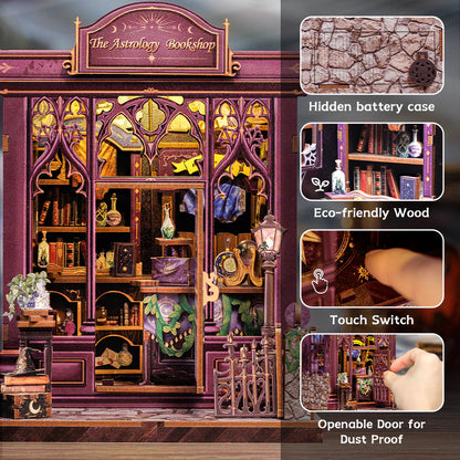 CUTEBEE The Astrology Bookshop DIY Book Nook KitBook Nook Kit Australia