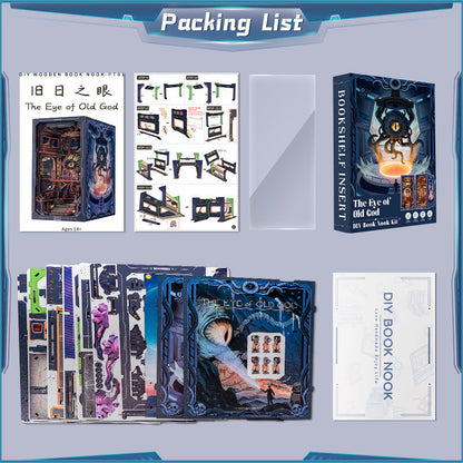 Cutebee The Eye of Old God DIY Book Nook KitBook Nook Kit Australia
