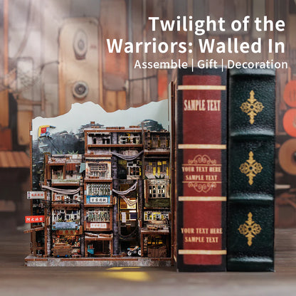 CUTEBEE Twilight of the Warriors: Walled In DIY Book Nook KitBook Nook Kit Australia
