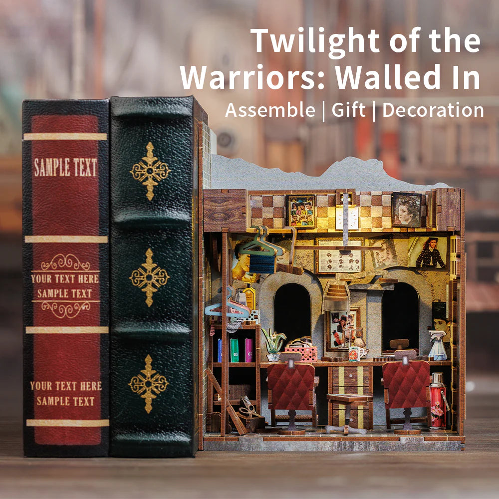 CUTEBEE Twilight of the Warriors: Walled In DIY Book Nook KitBook Nook Kit Australia