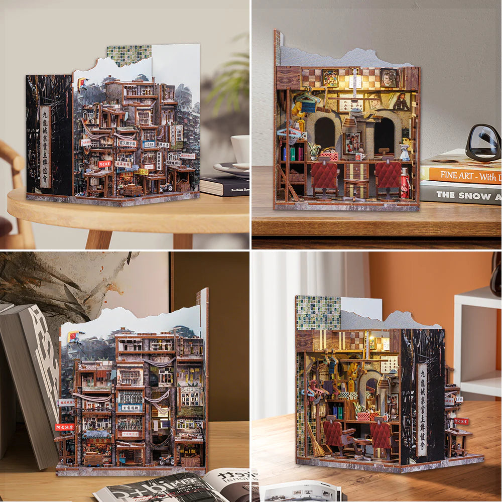 CUTEBEE Twilight of the Warriors: Walled In DIY Book Nook KitBook Nook Kit Australia