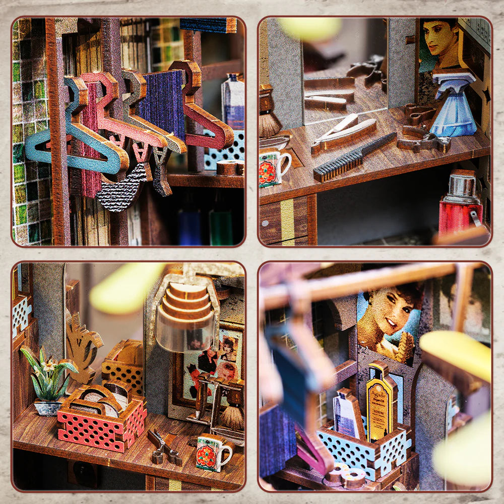 CUTEBEE Twilight of the Warriors: Walled In DIY Book Nook KitBook Nook Kit Australia