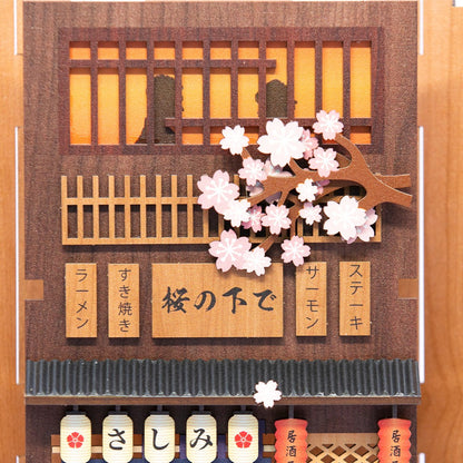 Cutebee Under the Sakura DIY Book Nook KitBook Nook Kit Australia