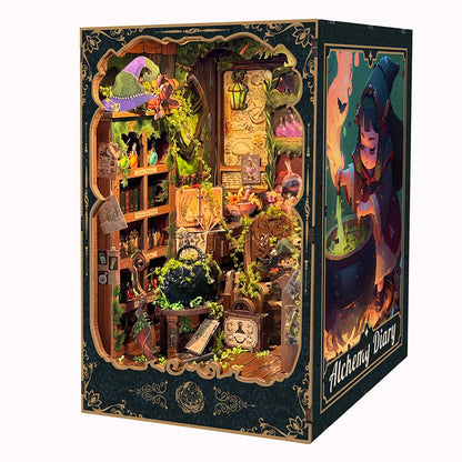 DIY Alchemy Book Nook Kit with LED Light
