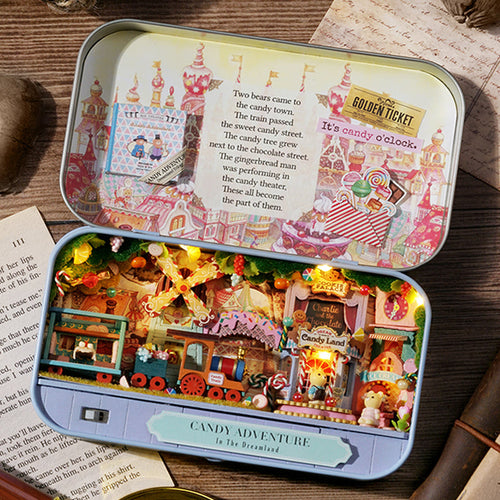 DIY Miniature Candy Adventure Box Theater