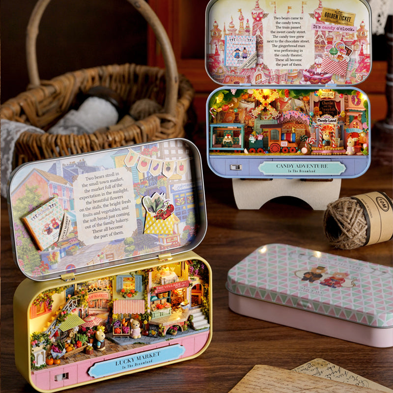 DIY Miniature Candy Adventure Box Theater