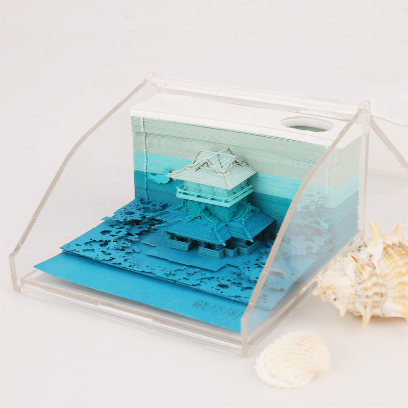 Depository Of Buddhist Texts Omoshiroi 3D NotepadBook Nook Kit Australia