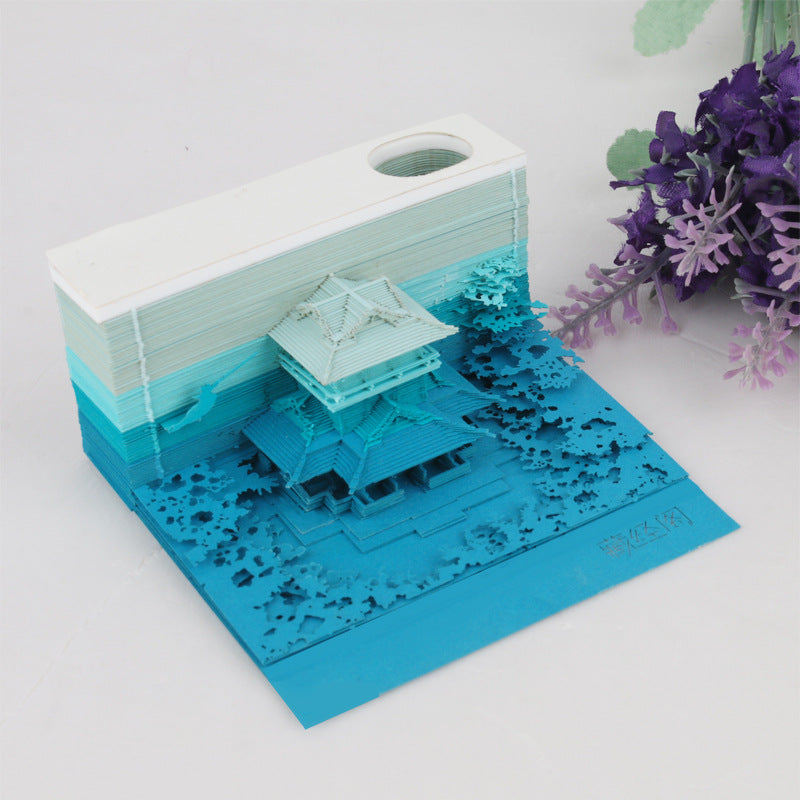 Depository Of Buddhist Texts Omoshiroi 3D NotepadBook Nook Kit Australia