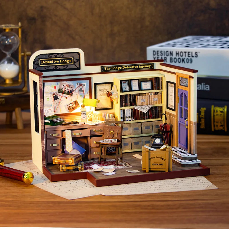Detective Agency of Lodge DIY Book Nook KitBook Nook Kit Australia