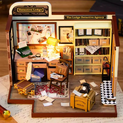 Detective Agency of Lodge DIY Book Nook KitBook Nook Kit Australia
