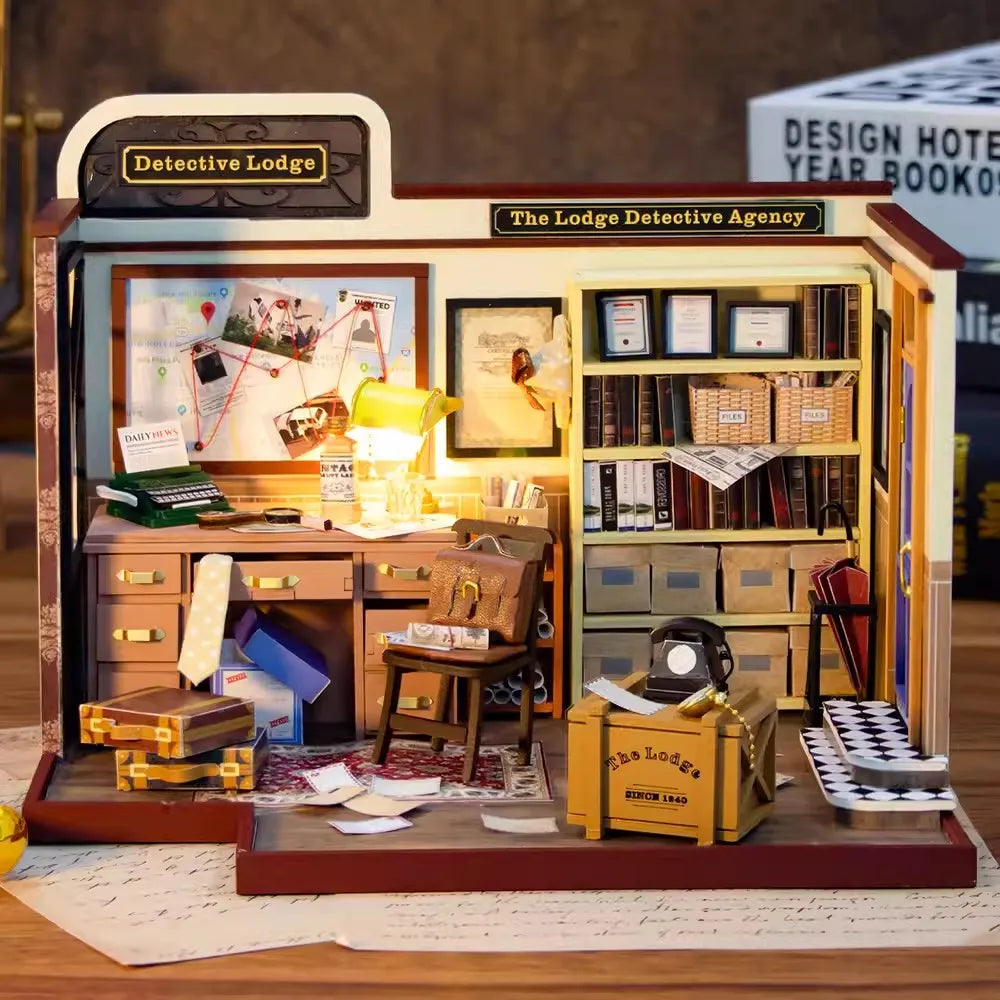 Detective Agency of Lodge DIY Book Nook KitBook Nook Kit Australia