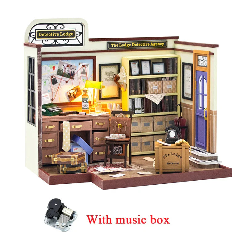 Detective Agency of Lodge DIY Book Nook KitBook Nook Kit Australia